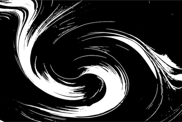 Superposición de textura abstracta negra en lienzo blanco para fondos de alto contraste