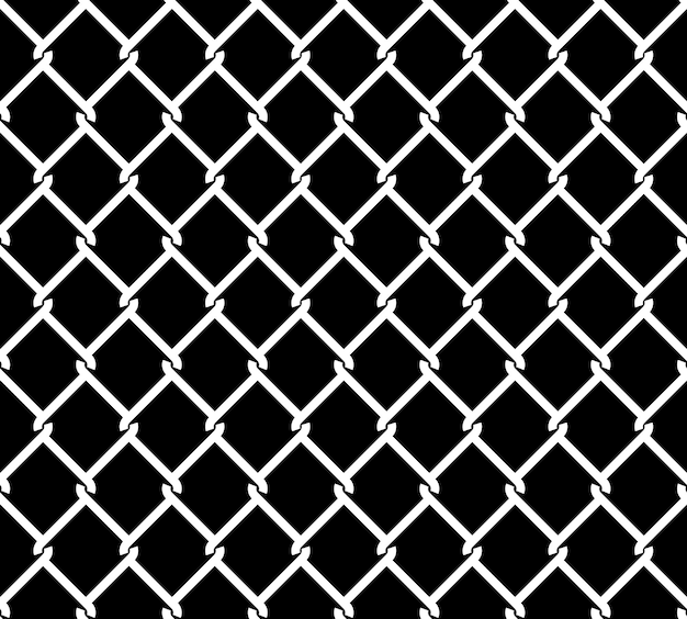 Superposición de textura fluida de valla con cable metálico