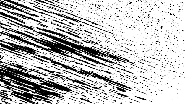 Superposición de textura grunge angustiada con efecto monocromático áspero en fondo blanco