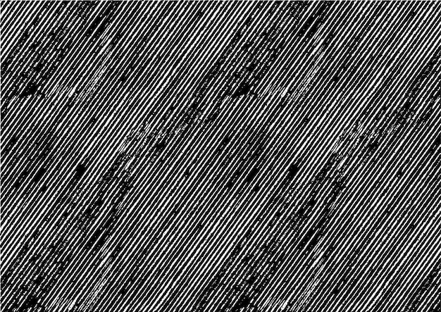 Superposición de textura vectorial de línea derecha Fondo de línea grunge abstracta monocromática