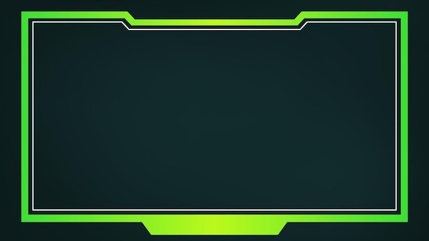 Superposición de transmisión digital futurista verde