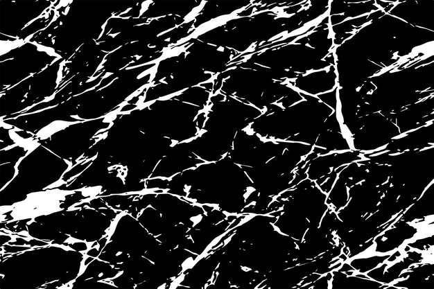 superposición de vector de textura oscura ilustración sucia desestresada de textura en blanco y negro
