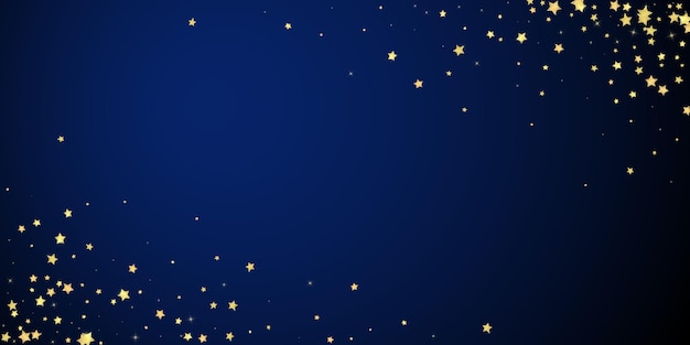 Superposición de vectores de estrellas mágicas Estrellas doradas dispersas