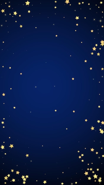 Superposición de vectores de estrellas mágicas Estrellas doradas dispersas