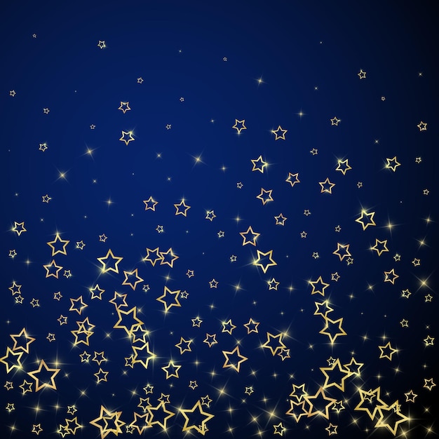 Superposición de vectores de estrellas de Navidad
