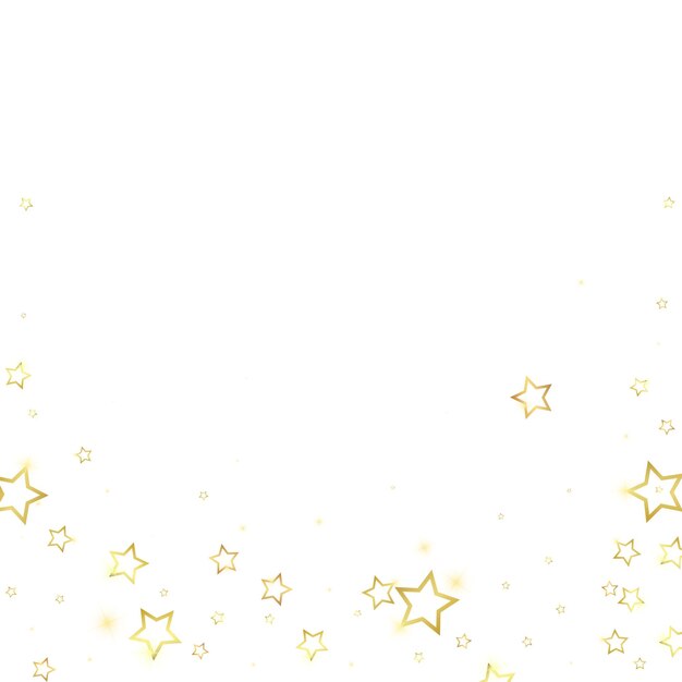 Superposición vectorial de las estrellas de Navidad