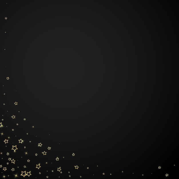 Superposición vectorial de las estrellas de Navidad