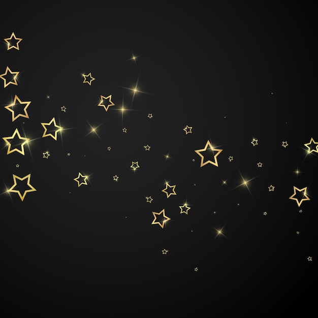 Superposición vectorial de las estrellas de Navidad