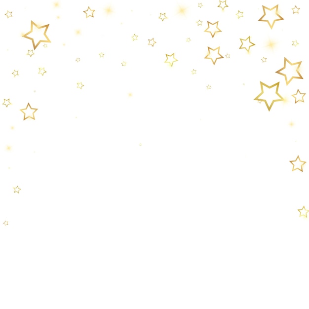 Superposición vectorial de las estrellas de Navidad