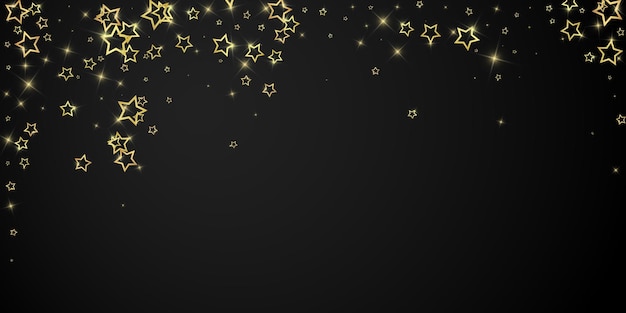 Superposición vectorial de las estrellas de Navidad