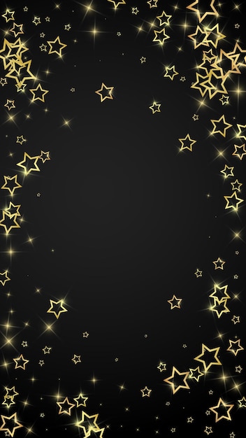 Vector superposición vectorial de estrellas de navidad