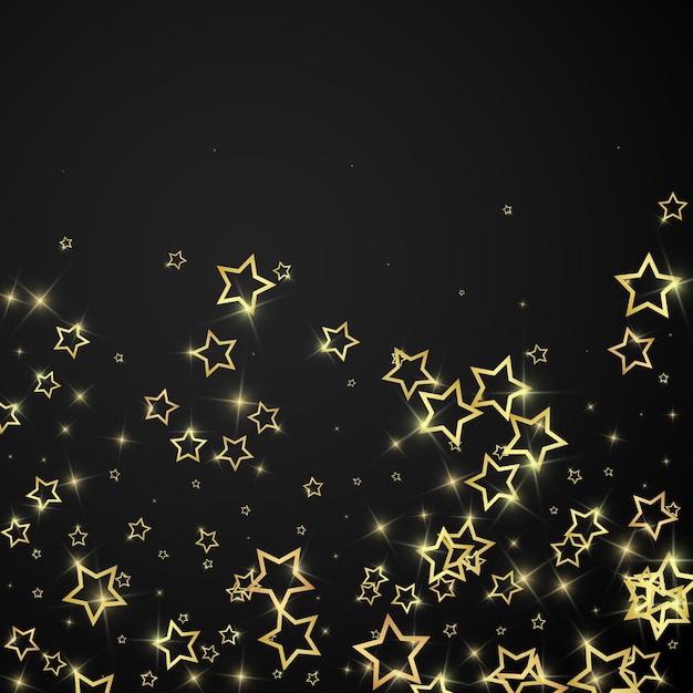 Superposición vectorial de estrellas de Navidad