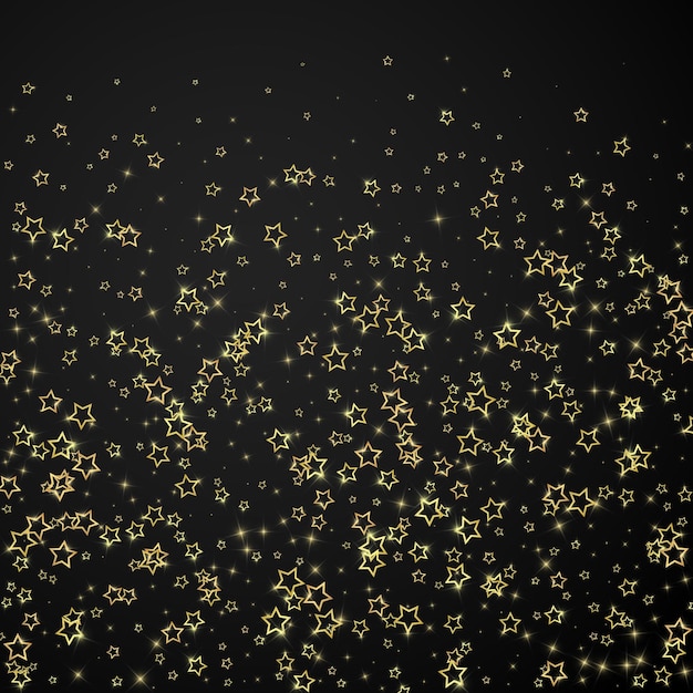 Superposición vectorial de las estrellas de Navidad