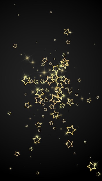 Superposición vectorial de las estrellas de Navidad