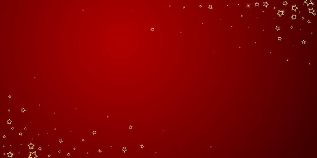 Superposición vectorial de las estrellas de Navidad