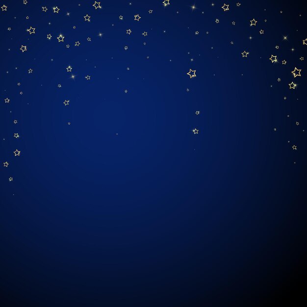 Superposición vectorial de las estrellas de Navidad