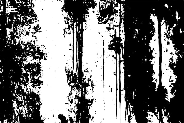 Superposición vectorial de grunge Negro y blanco textura de grunge áspera Fondo monocromo arte de grunge negro
