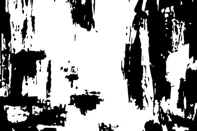 Superposición vectorial de grunge Negro y blanco textura de grunge áspera Fondo monocromo arte de grunge negro