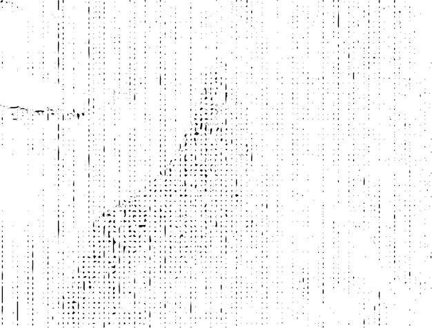Superposiciones dibujo de línea textura de sello vintage con efecto grunge Ilustración de línea vectorial de di áspero