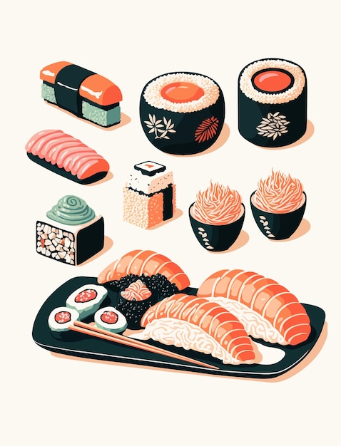 Sushi conjunto
