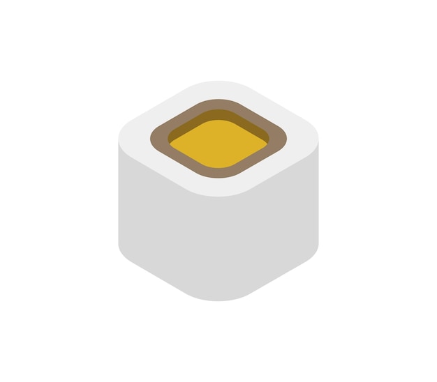 Sushi isométrico