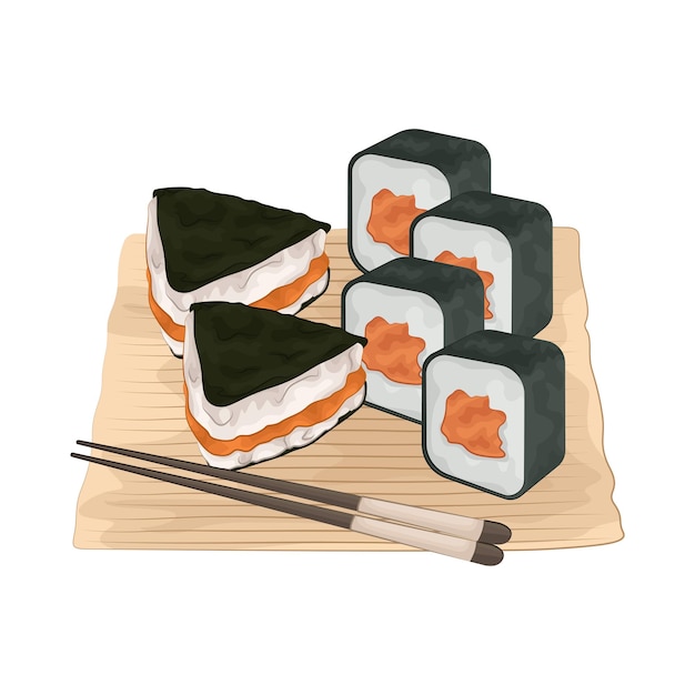 El sushi.