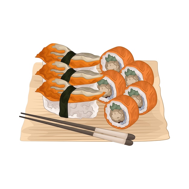 El sushi.