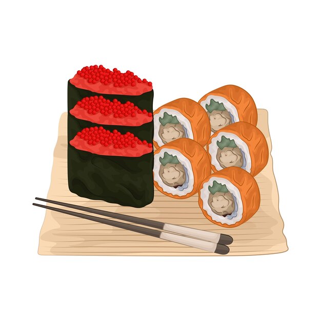 El sushi.