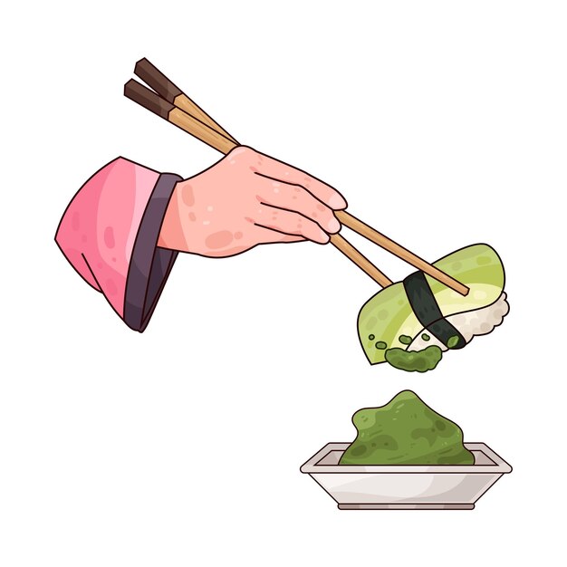 El sushi.