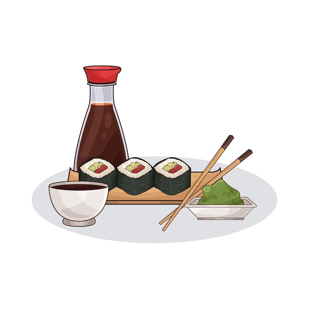 El sushi.