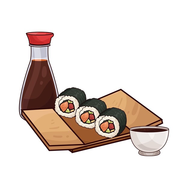 El sushi.