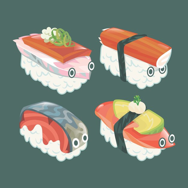 Vector sushi