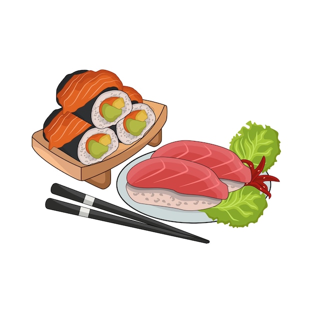 El sushi.