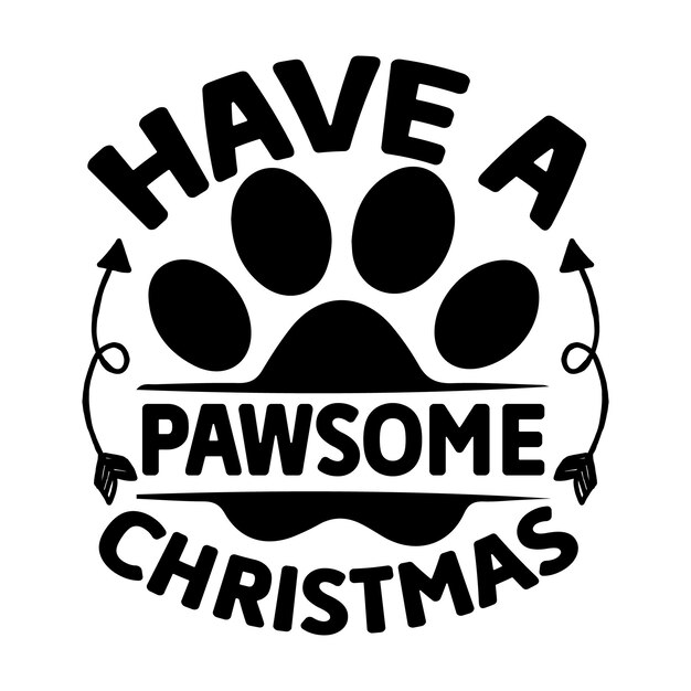 svg Perro Navidad svg diseño mascota Navidad svg archivo