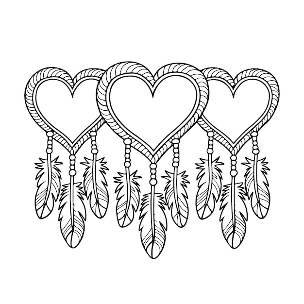 Sweet Hearts Páginas para colorear Diseños de mandalas para el Día de San Valentín para adultos
