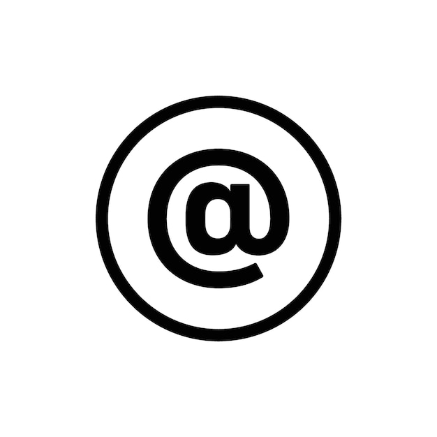 En Symbol Icon Perfecto para el correo electrónico y la comunicación en línea