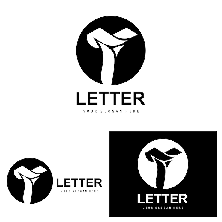 Vector t letter logo modern letter style diseño vectorial adecuado para marcas de productos con t letter