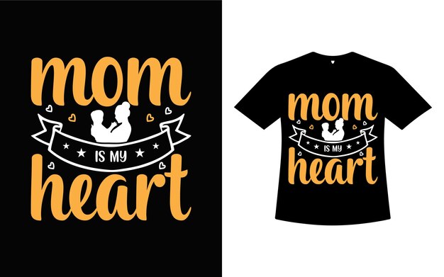 Vector t-shirt del día de la madre diseño de imagen vectorial diseño de la camiseta del día de las madres