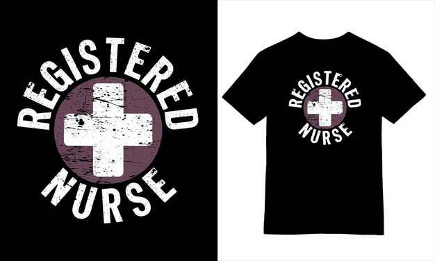 T-shirt de enfermera de diseño vintage para enfermeras en apuros