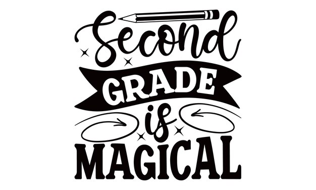 T-shirt escolar Diseño tipografía Diseño Ilustración para impresiones en camisetas Bolsas y tarjetas