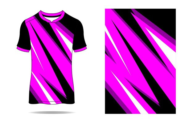 T-shirt de fondo triangular abstracto para el equipo de camisetas de deportes extremos