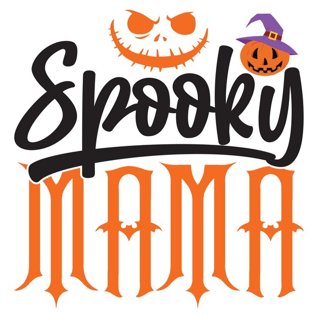 T-shirt de Halloween y diseño SVG Acción de Gracias otoño SVG citas diseño de camiseta vectorial archivos eps