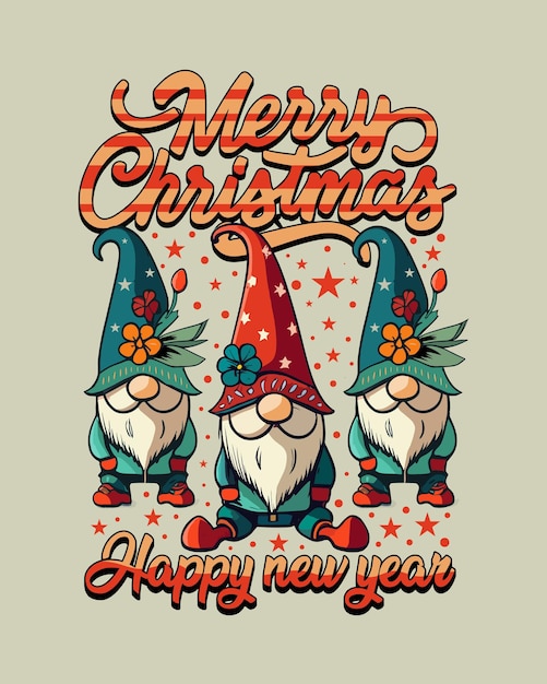 T-shirt de Navidad Diseño de camiseta de Navidad