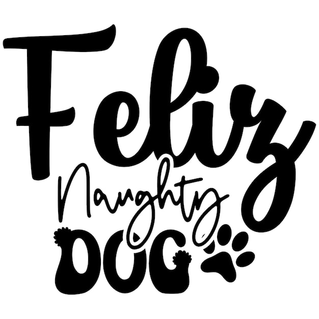 T-shirt de Navidad para perros SVG plantilla de diseño