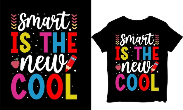 T-shirt de tipografía Diseño de camiseta de regreso a la escuela Diseño de Camiseta vectorial Ilustración de diseño de camisetta