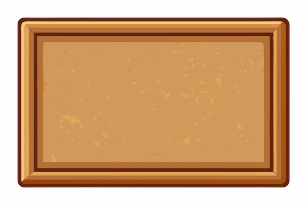 Tabla de anuncios de corcho rectangular con marco de madera Ideal para organizar notas y memos