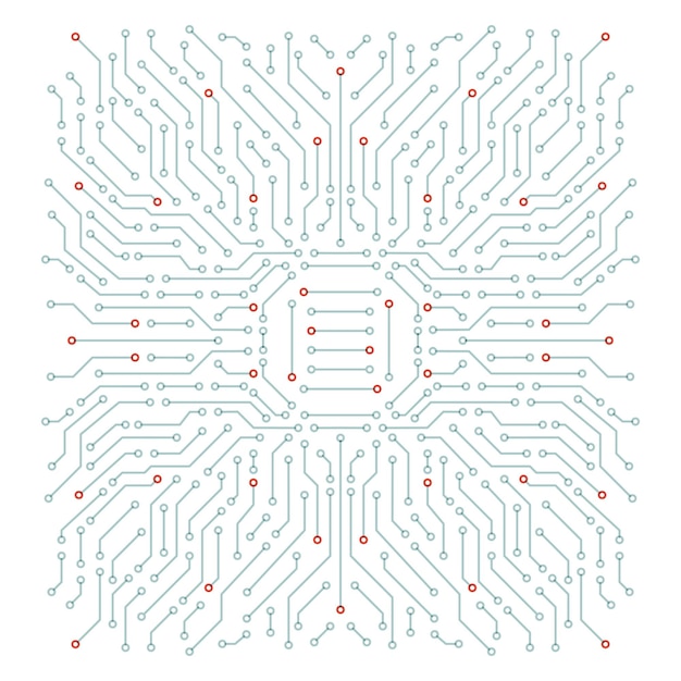 Tabla de circuitos Antecedentes tecnológicos de alta tecnología Conexión cibernética electrónica Antecedentes de conexiones de red