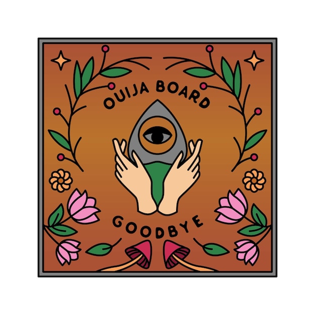 Tabla Ouija Con Mano Monoline