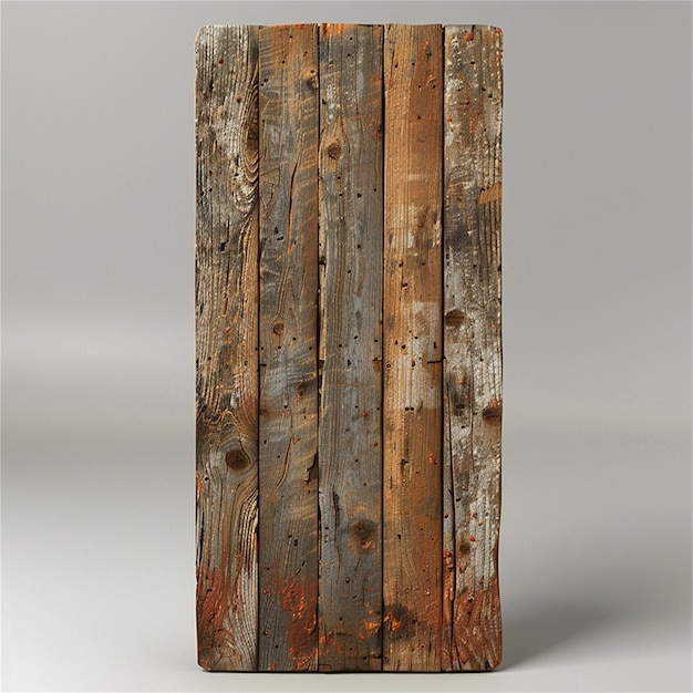 Tablas de madera verticales de textura de madera recuperada