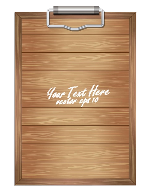 Tablero de grabado de madera marrón